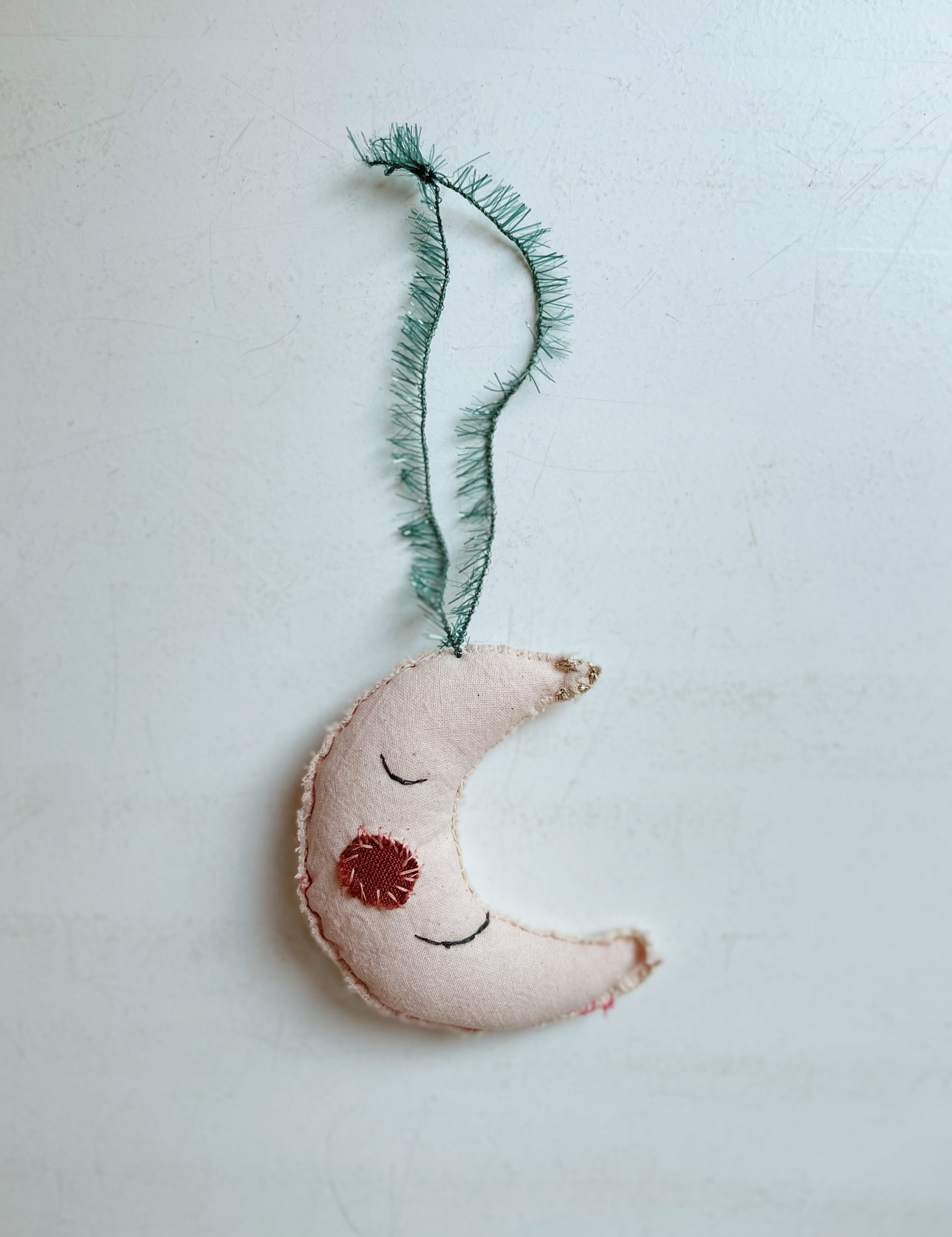 Moon Ornament / Pink