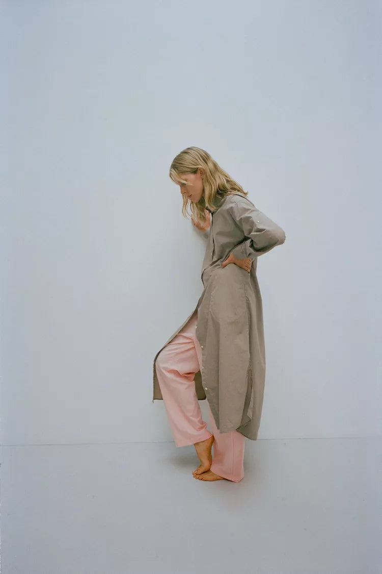 Shirt Robe / Cocoa