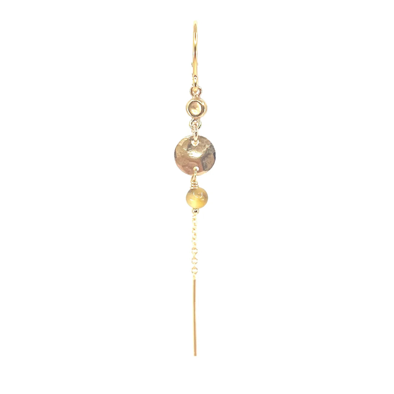 Nida Earring / Golden Tigers Eye
