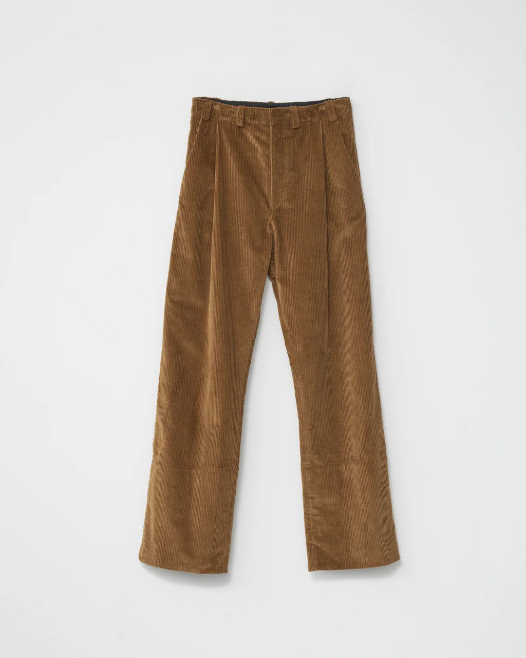 Corduroy Box Trousers / Cognac