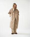 Water Resistant Coat / Cool Beige