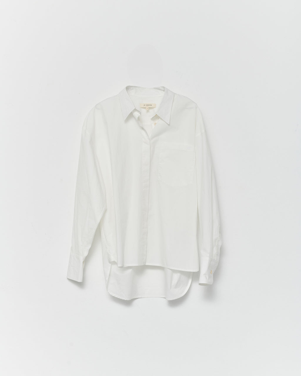 Cotton Poplin Oversize Shirt / Ecru