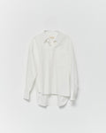 Cotton Poplin Oversize Shirt / Ecru