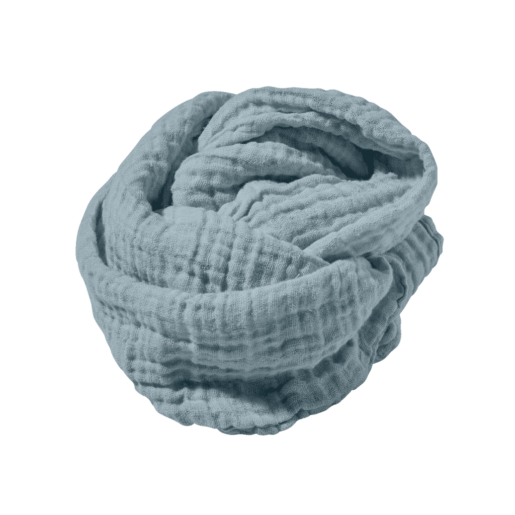 Linen Scarf / Scandinavian Blue
