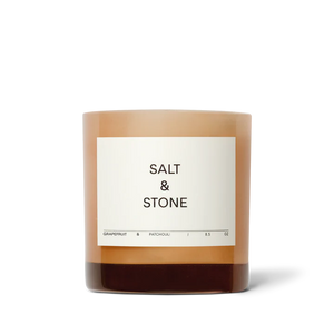 Salt & Stone Candle / Grapefruit & Hinoki