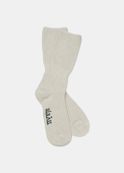 Cashmere Ribstrømper / Kit