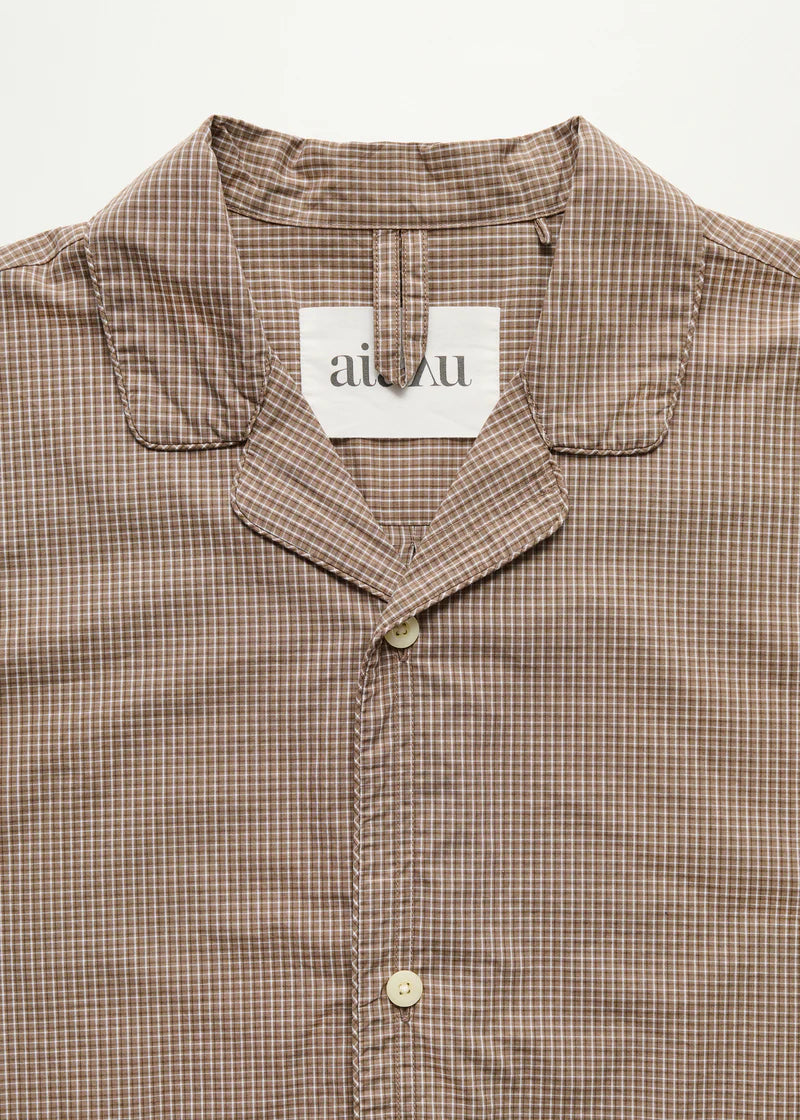 Classic Pyjamas Check / Mix Fossil
