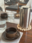 Coaster, Round/ Middle Wooden Beads