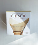 Chemex Bonded Filters / Pre-folded Natural Squares