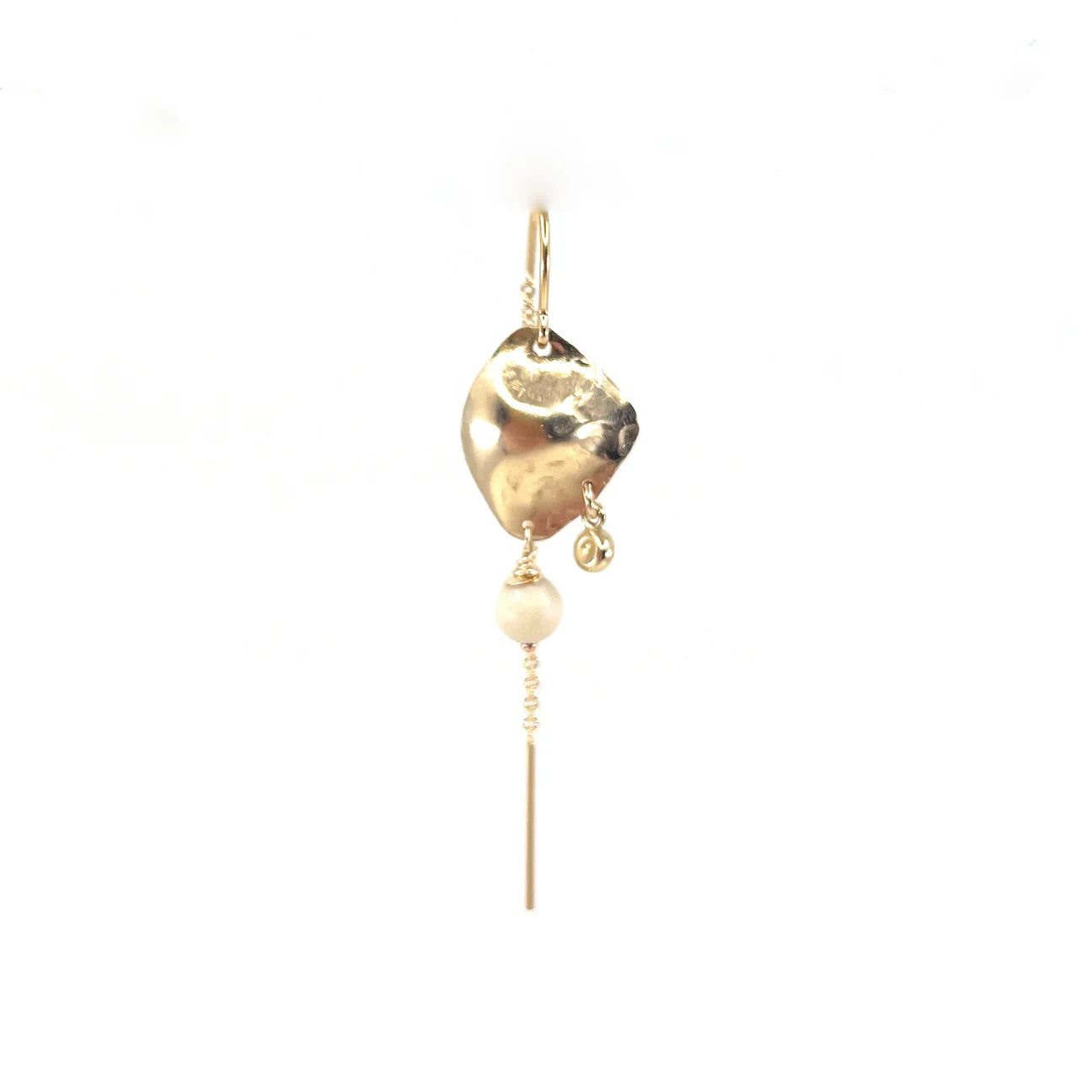 Jodhi Earring / Cream Riverstone