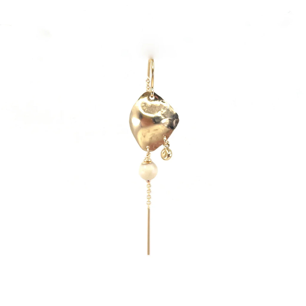 Jodhi Earring / Cream Riverstone