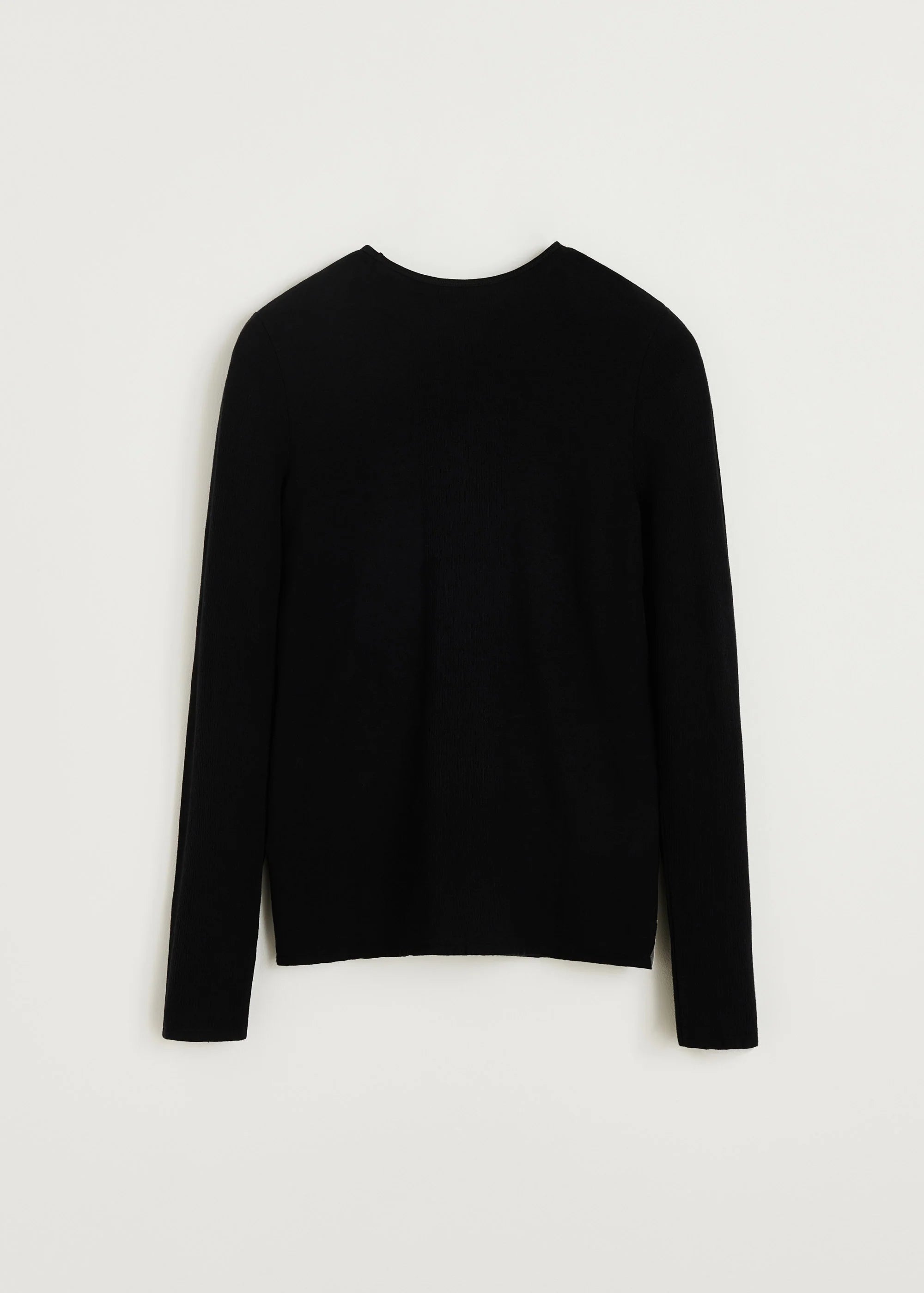 Gentle Cashmere Long Sleeve / Black