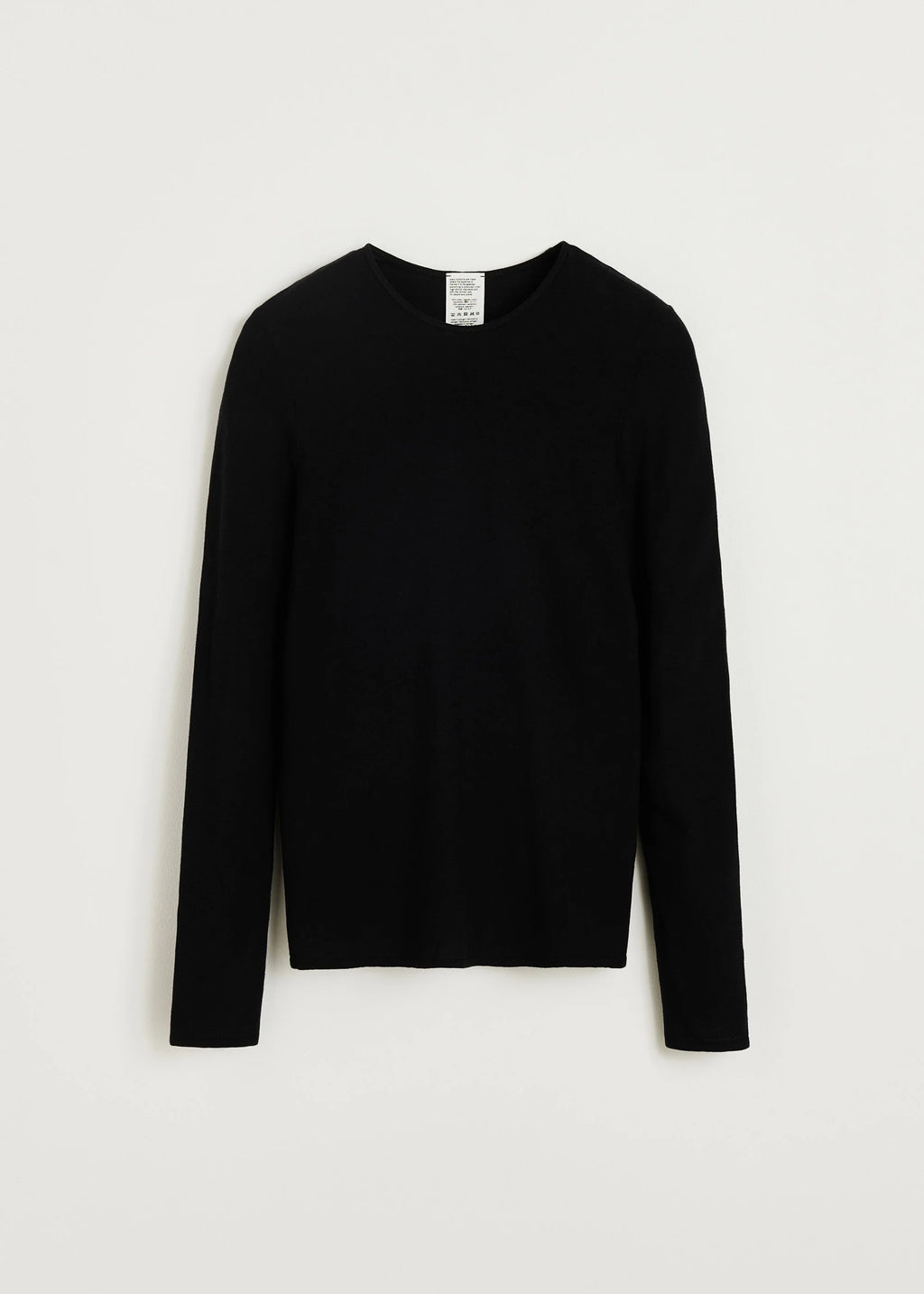 Gentle Cashmere Long Sleeve / Black
