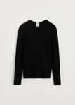Gentle Cashmere Long Sleeve / Black