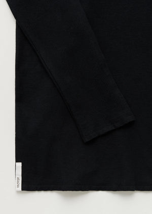 Gentle Cashmere Long Sleeve / Black