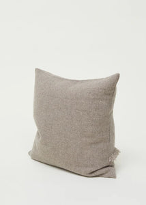 Hayaden Wool Pillow, 50 x 50 / Pure Soil
