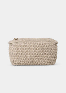 Helen Classic Clutch / Wheat