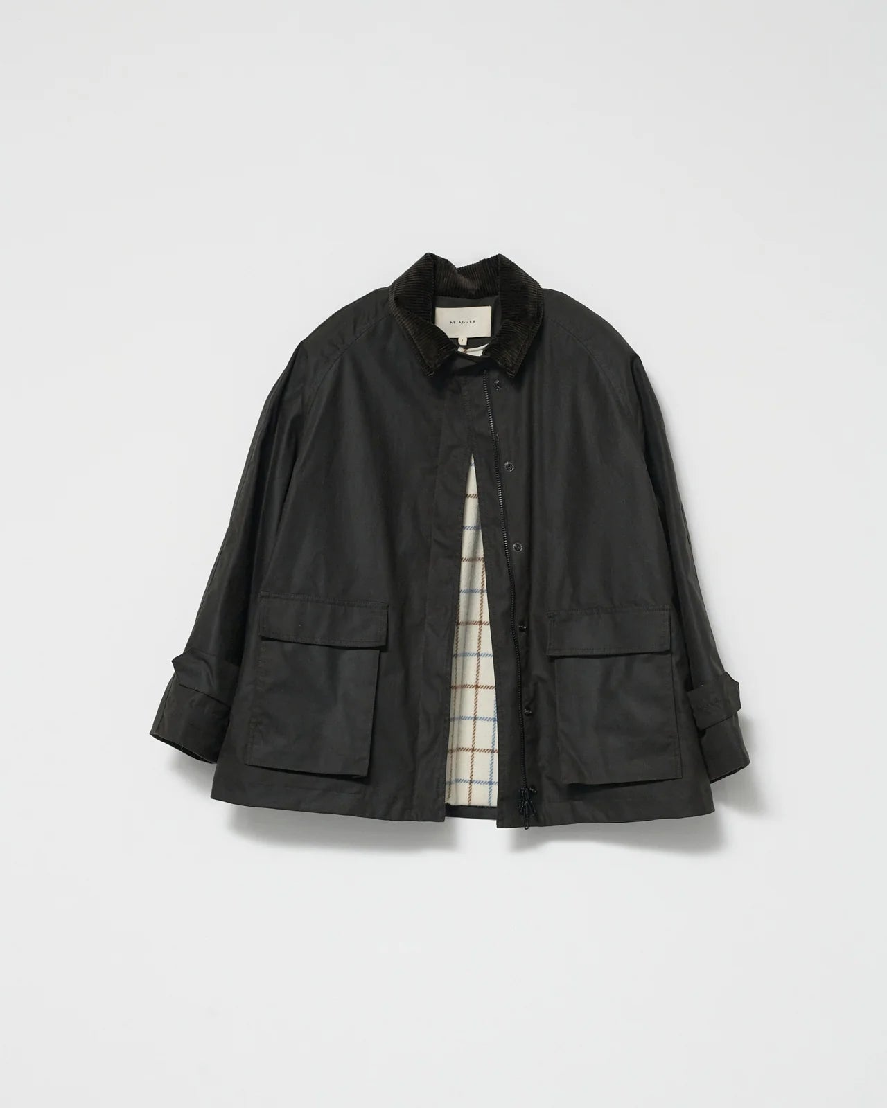 Oilskin Jacket / Dark Brown