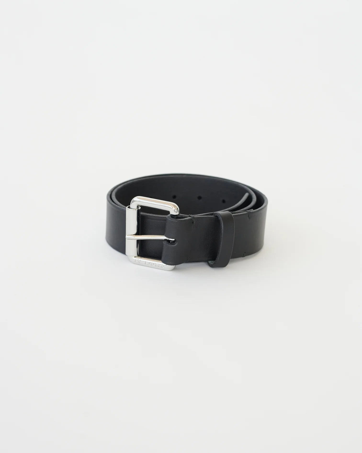 Tärnsjö Leather Belt - Wide / Black