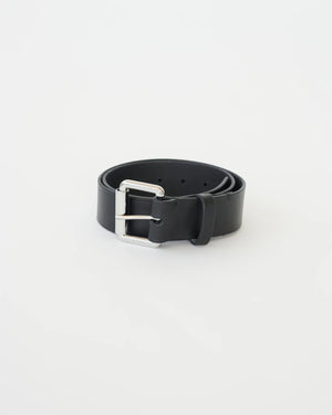 Tärnsjö Leather Belt - Wide / Black