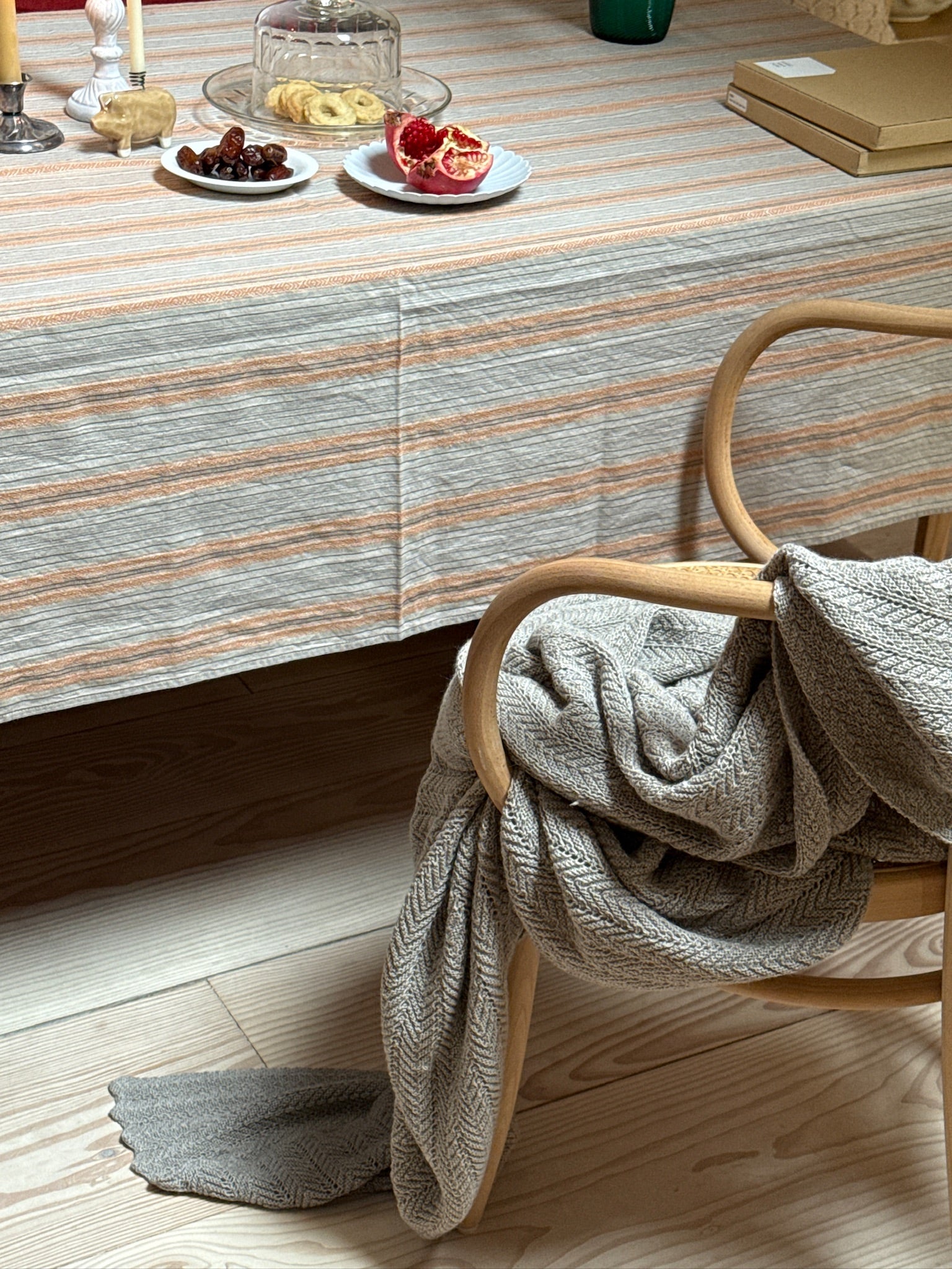 Dug / Hør / 140x250 / Orange Tapestry