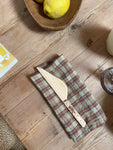 Linen Napkin / Sienna Green Tartan