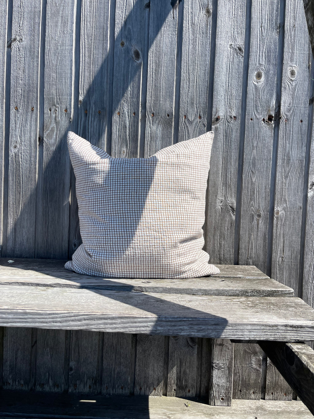 Hørpudebetræk 50 x 50 / Brune Tern