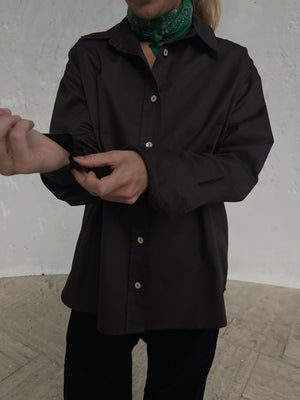 Pablo LS Loose Shirt / Brun