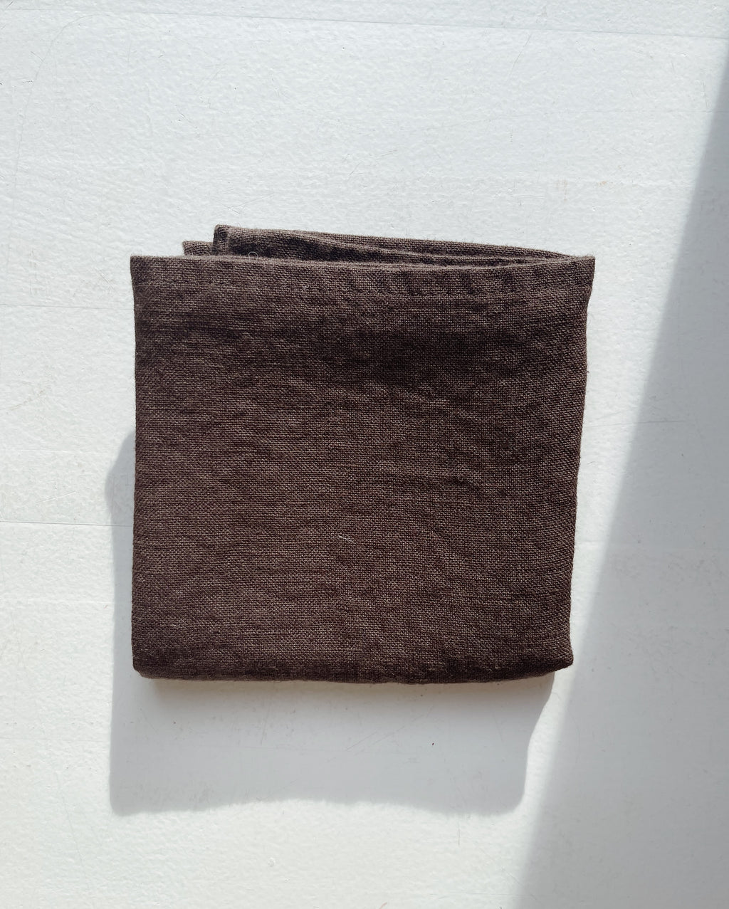 Hørserviet / Mørk Brun