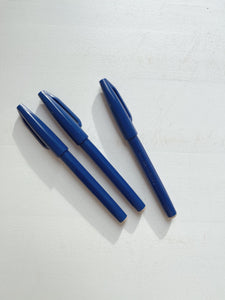 Pencil Tusch / Blue