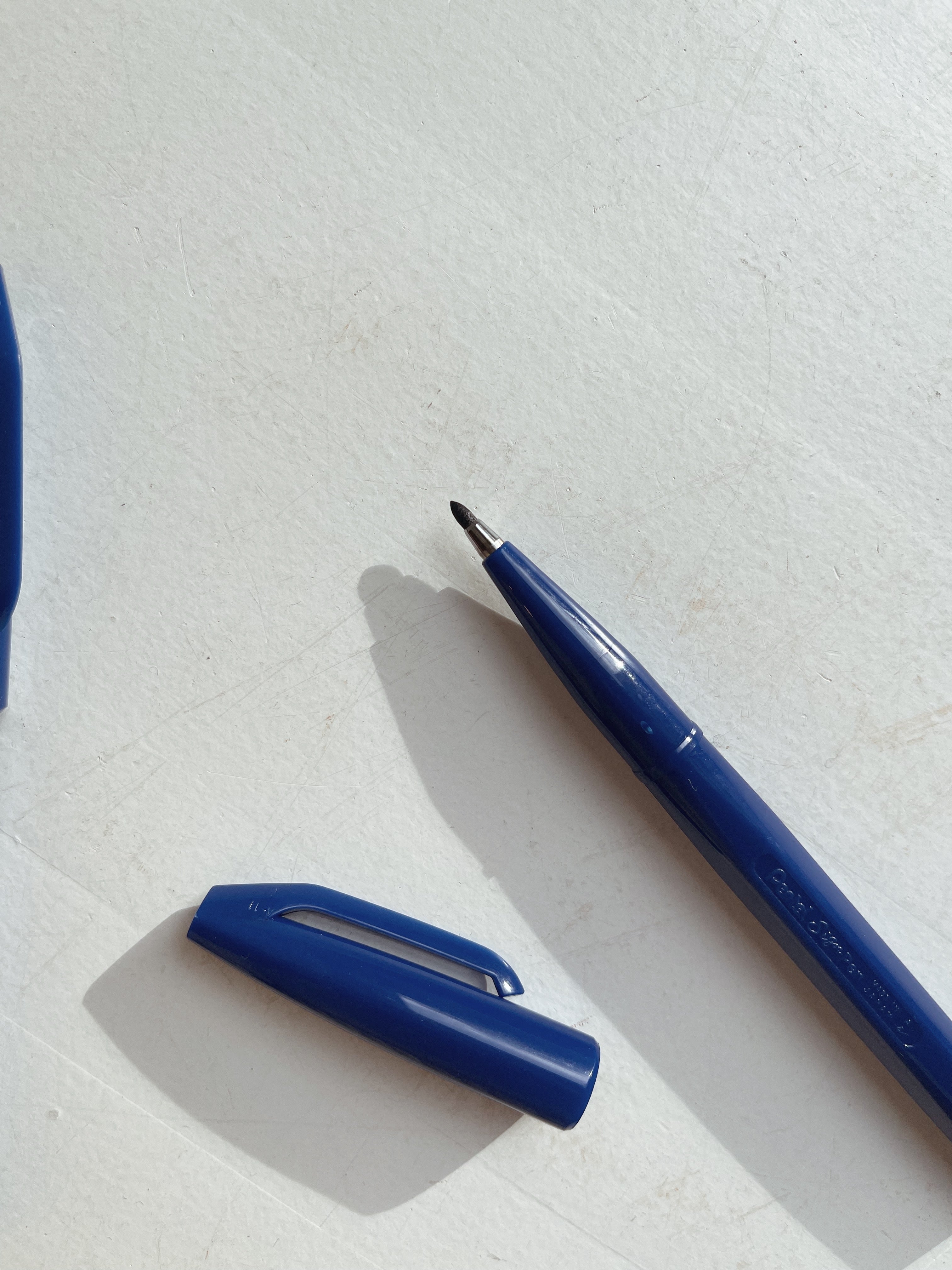 Pencil Tusch / Blue