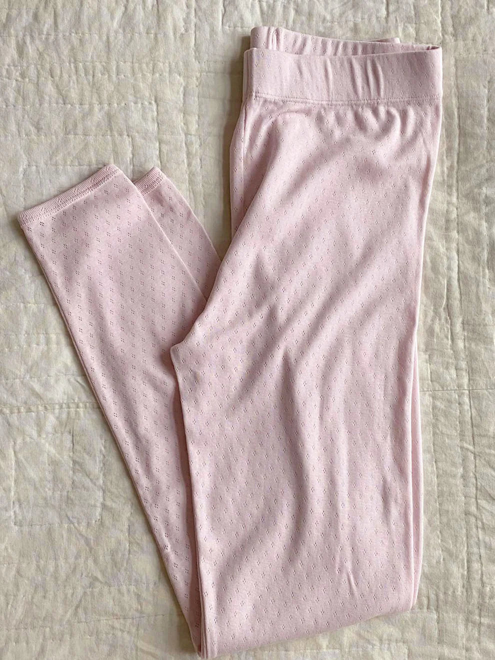 Leggings Pointelle / Pink