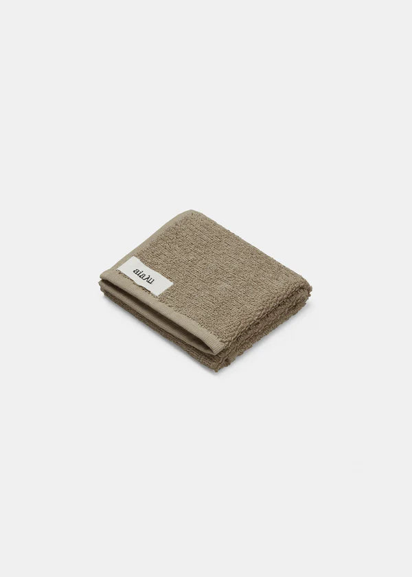 AIAYU Linen Guest Towel 30x50 / Earth