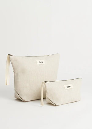 Pouch Linen Mini / Pure Nature
