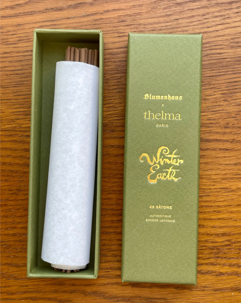 Winter Earth / Box of 48 incense sticks