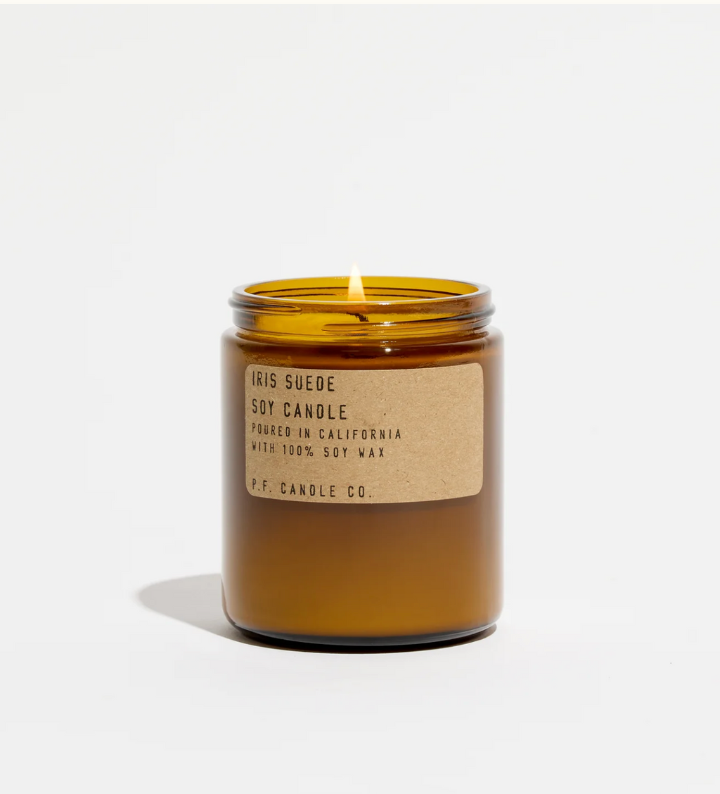 Soy Candle / Iris Suede