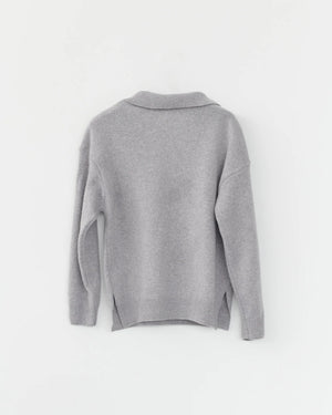 Polo Knit / Grey