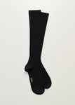 Wool Knee Socks / Black