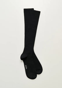 Wool Knee Socks / Black