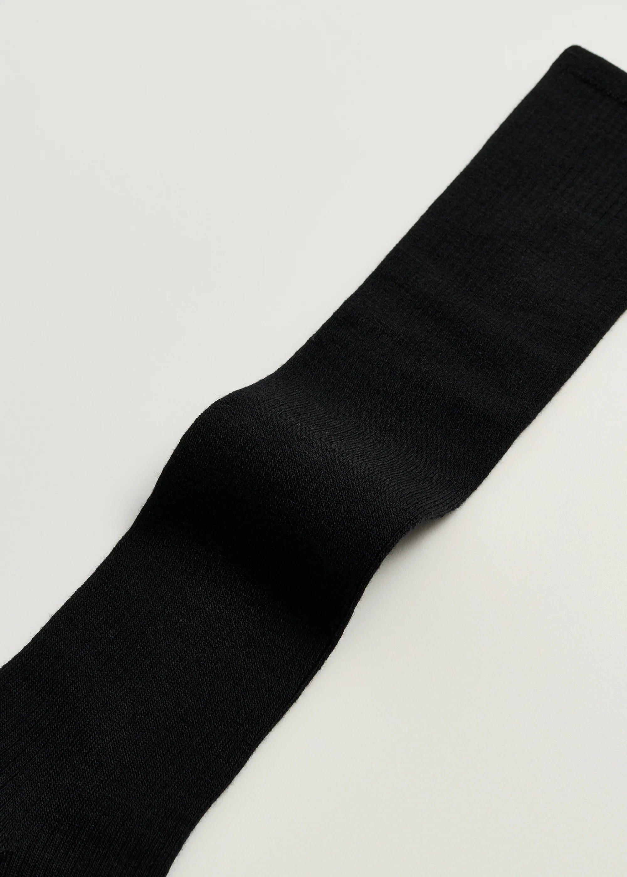 Wool Knee Socks / Black