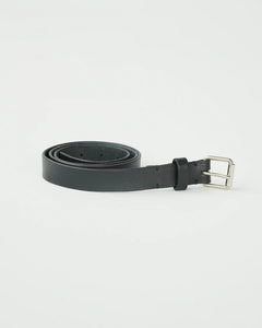 Tärnsjö Leather Belt - Narrow / Black