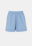 Casual Shorts Check / Mix Blue