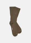 Cotton Rib Socks / Chestnut