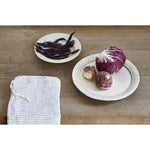 Linen Dish Towel / Atlantic Blue Stripe
