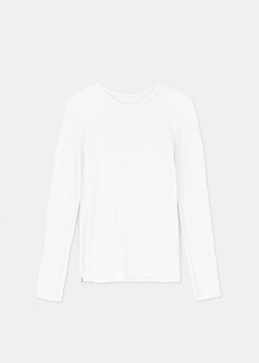 Gentle Cashmere Long Sleeve / White
