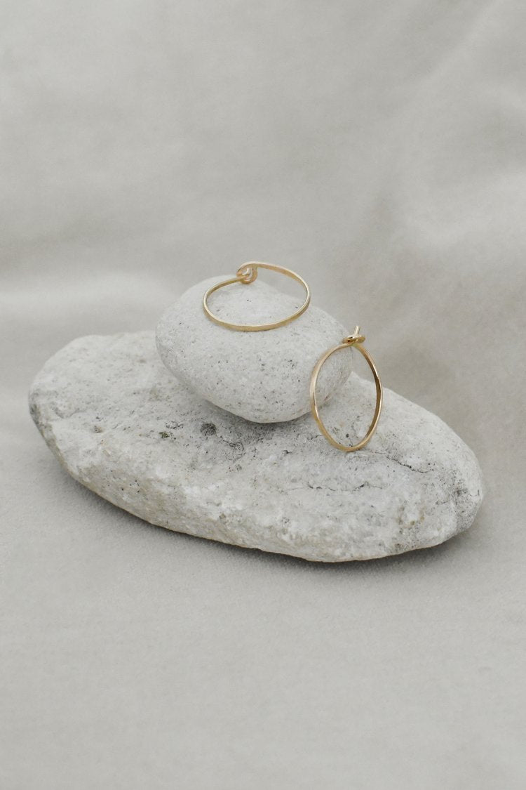 Simplicité Hoops Guld