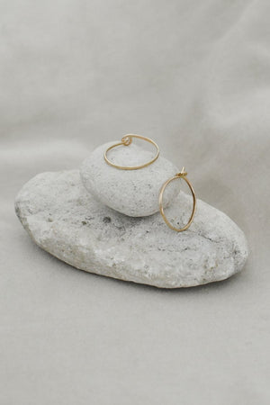 Simplicité Hoops Guld