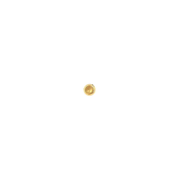 Gold Dot Earring / Large