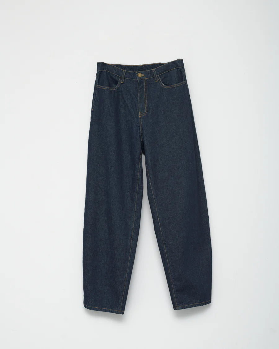 Hemp/Cotton Barrel Jeans