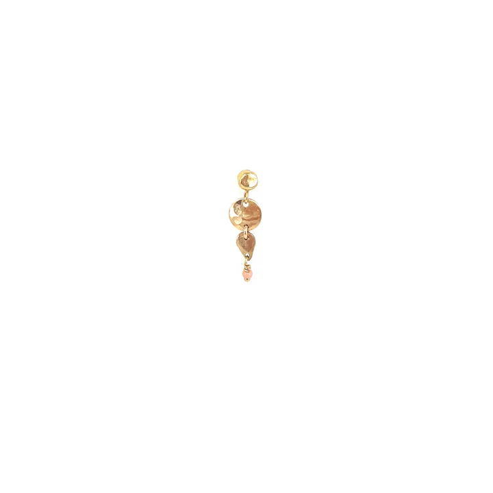 Katrina Earring / Nude Murano Bead